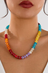Rainbow Charm Necklace