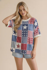 All-American Patchwork Tee