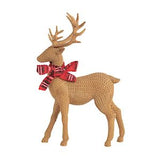 Mud Pie Small Resin Reindeer Sitter