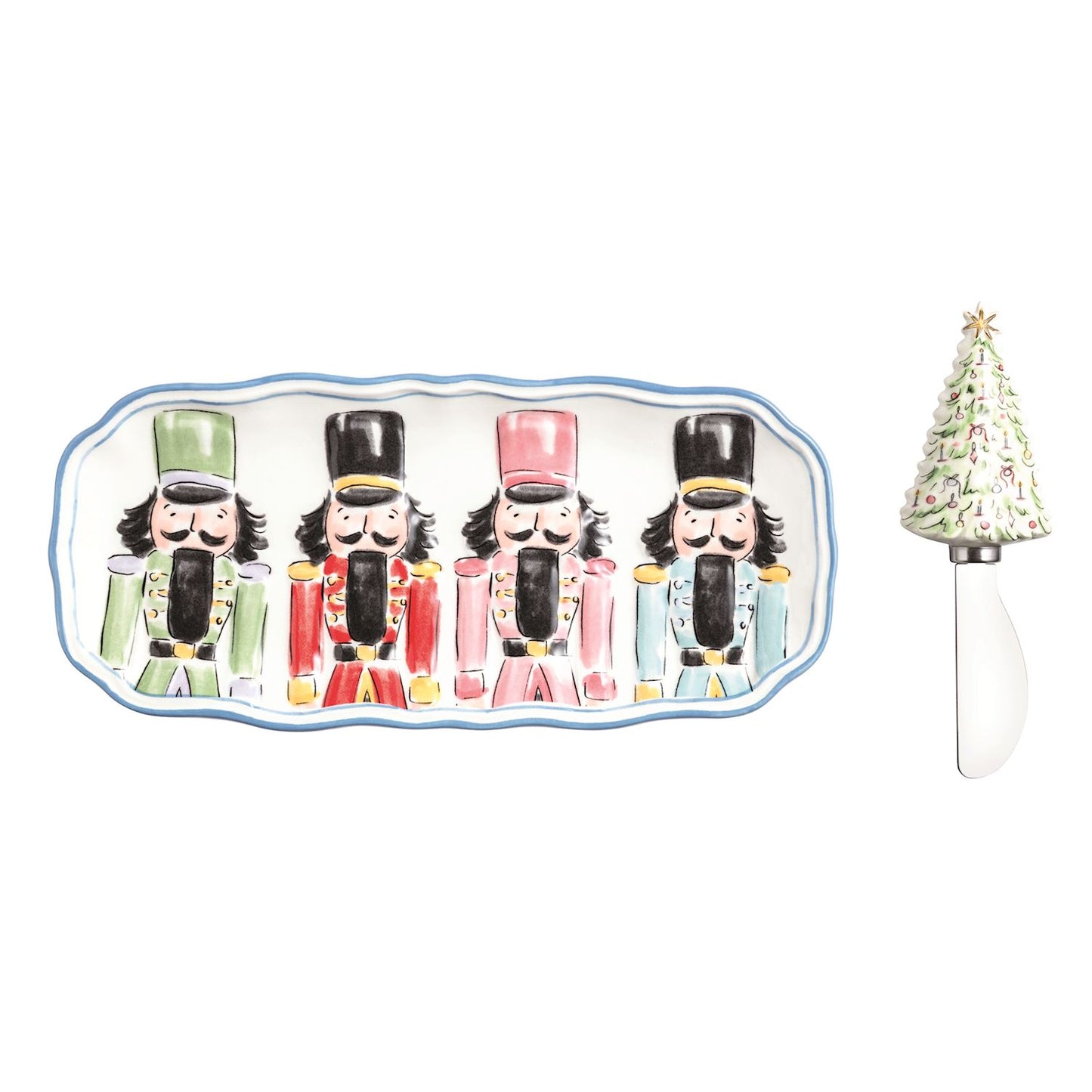 Mud Pie: Nutcracker Everything Dish Set