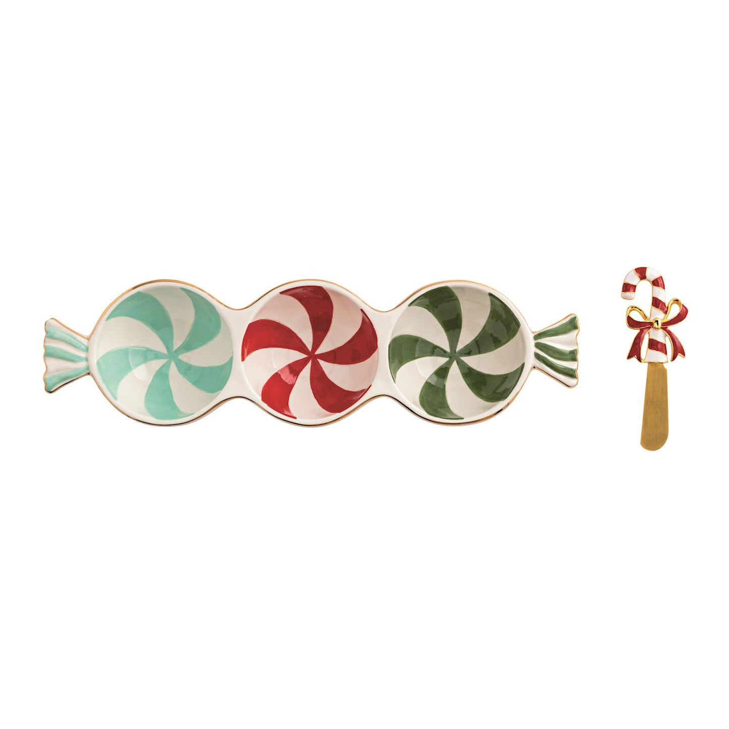 Mud Pie: Peppermint Triple Tidbit Set