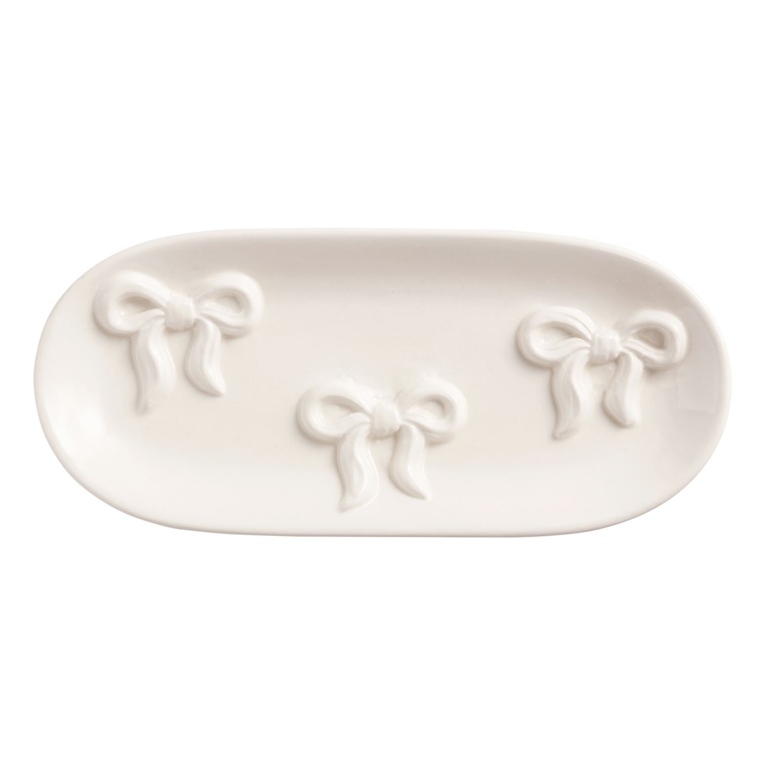 Mud Pie: Three Bows Everything Tray