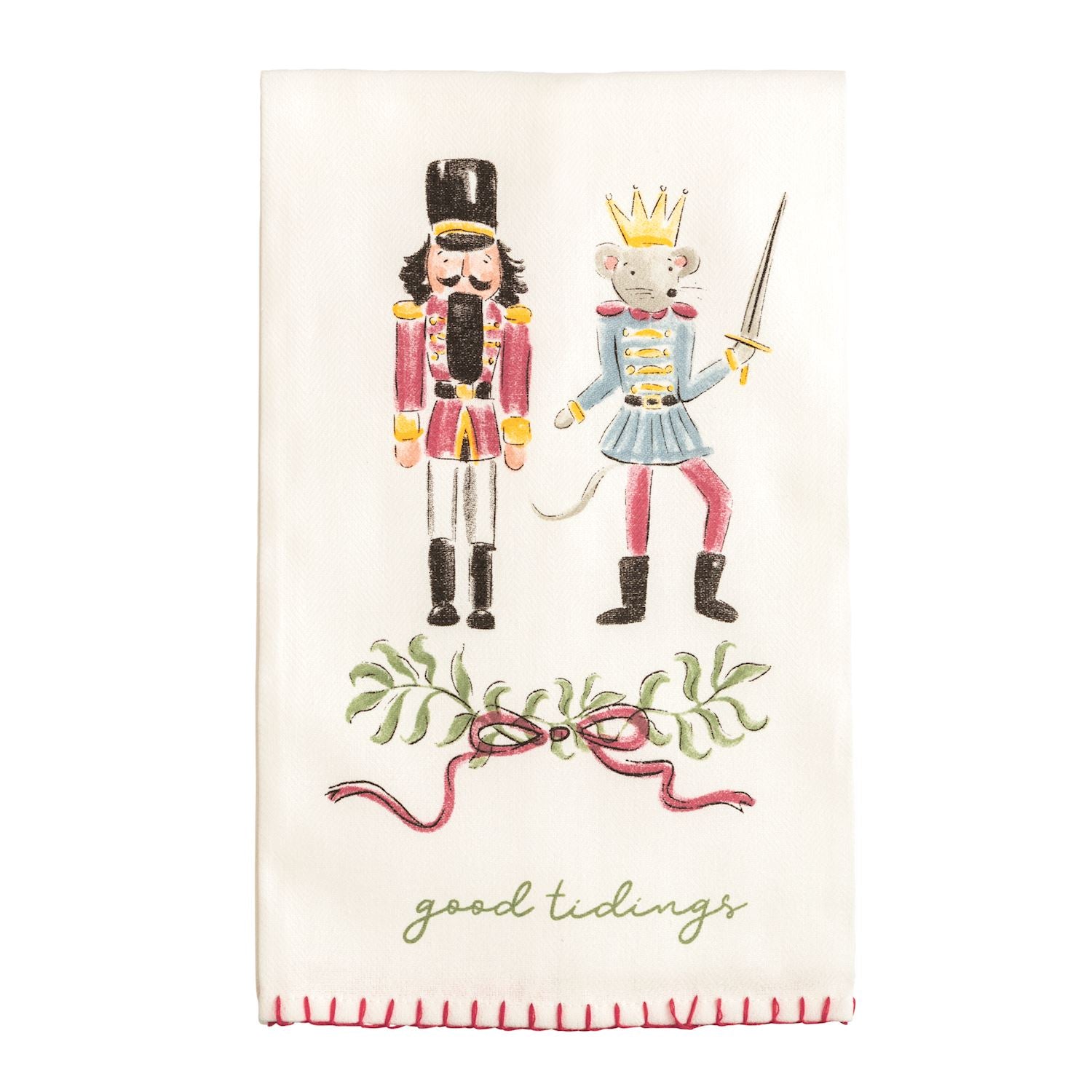 Mud Pie: Nutcracker Tea Towel