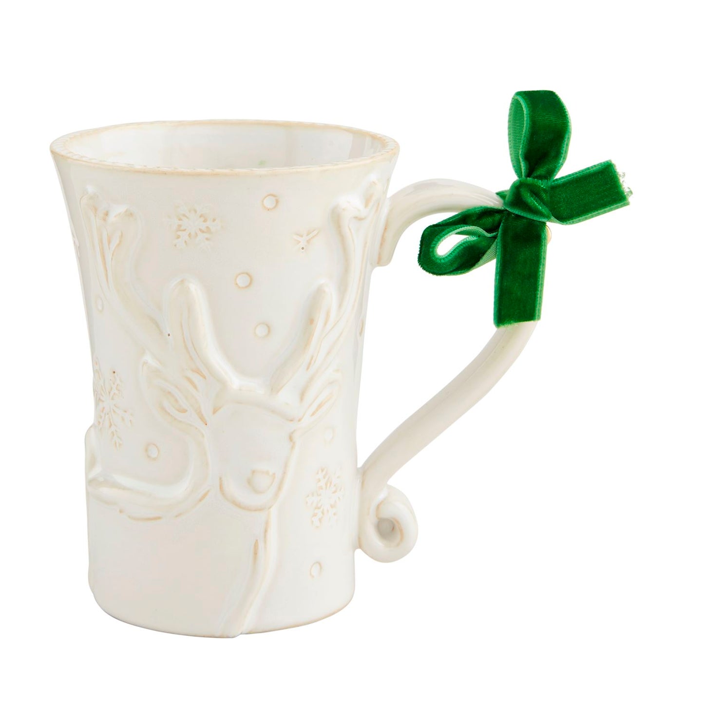 Mud Pie: White Christmas Mug