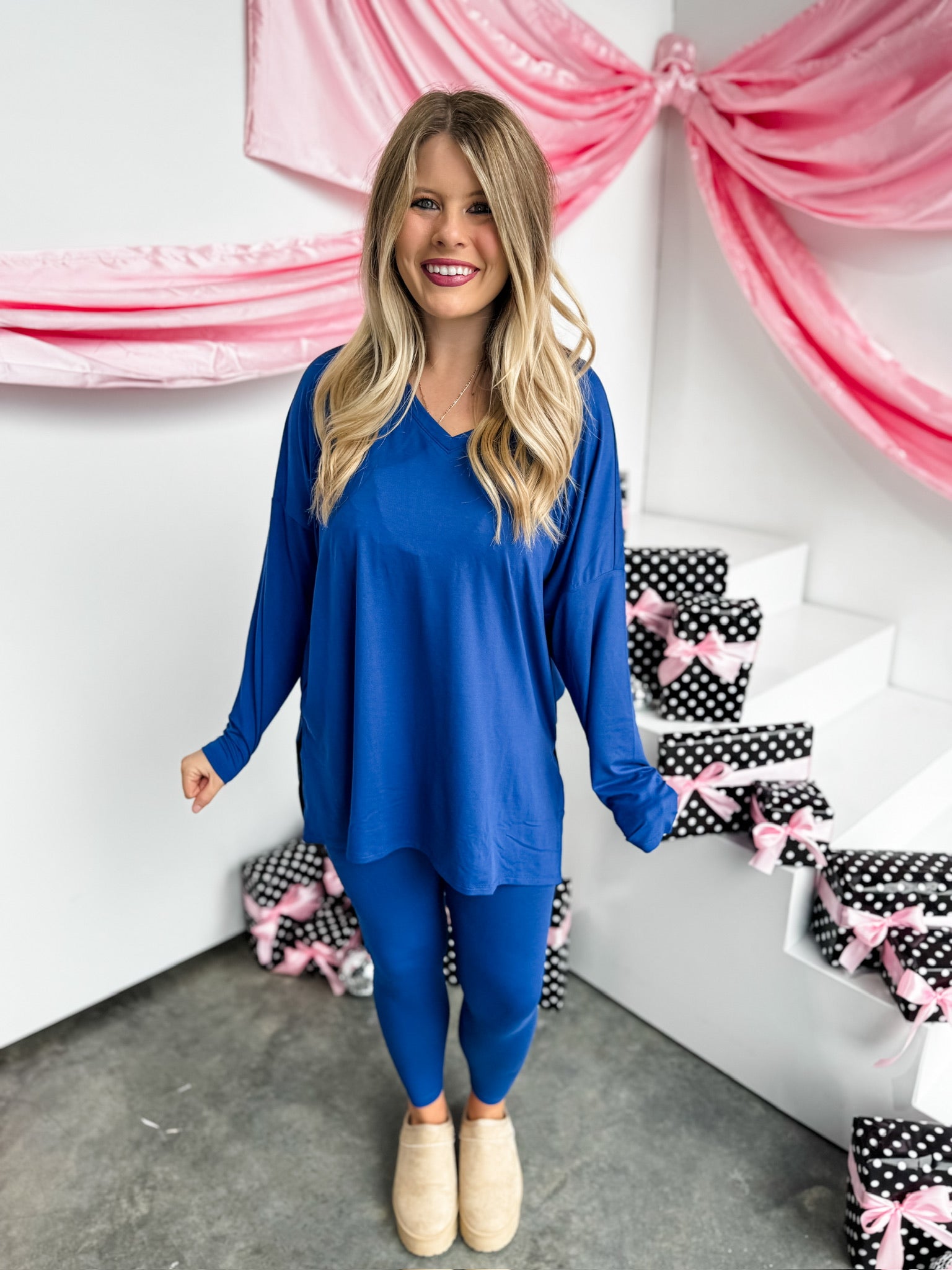 Brushed Bliss Set - Navy | DOORBUSTER