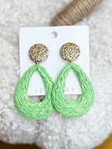 Around We Go Earring - Green