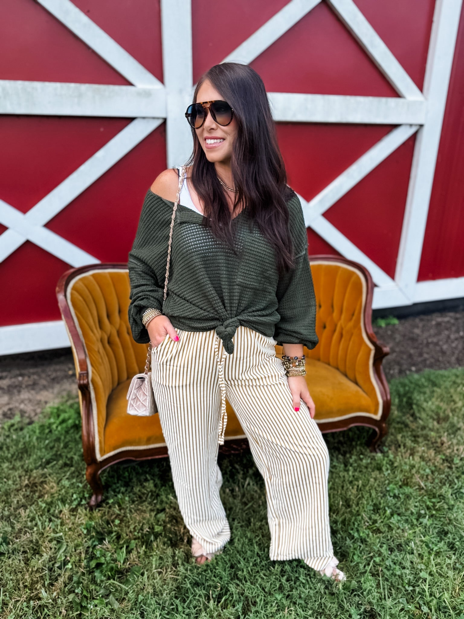 Wide Edit Pants - Khaki