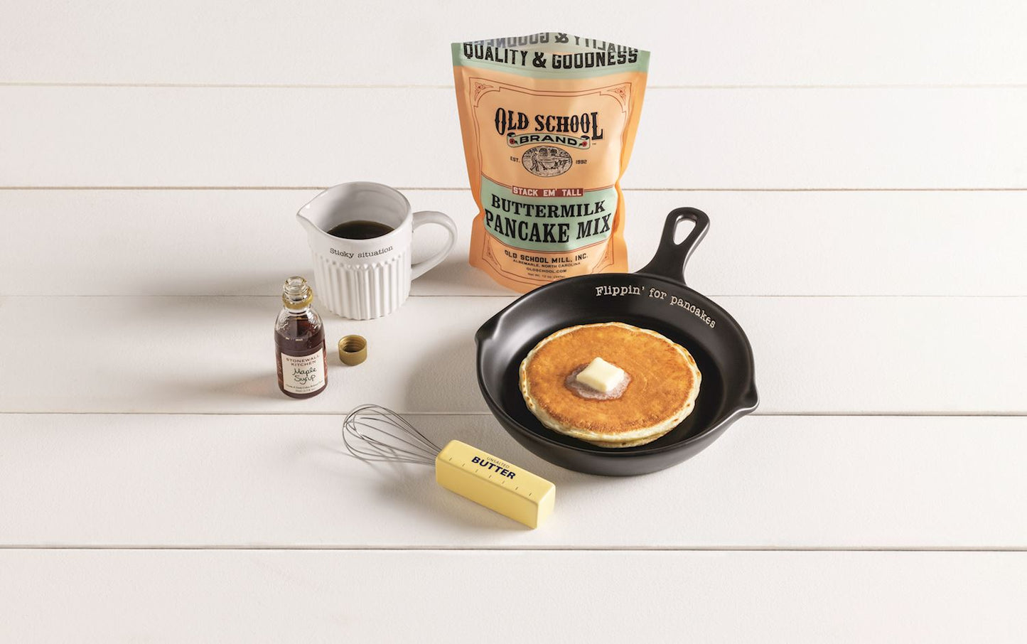 Mud Pie: Pancake Skillet Gift Set