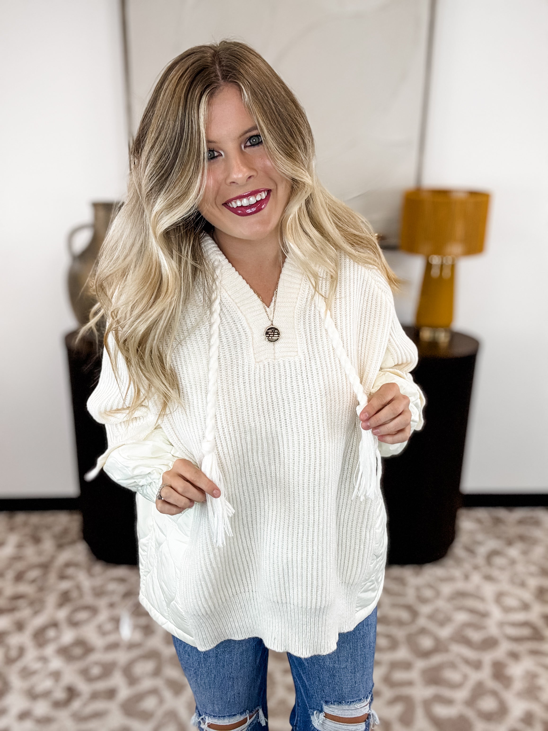 Cloud Crochet Pullover