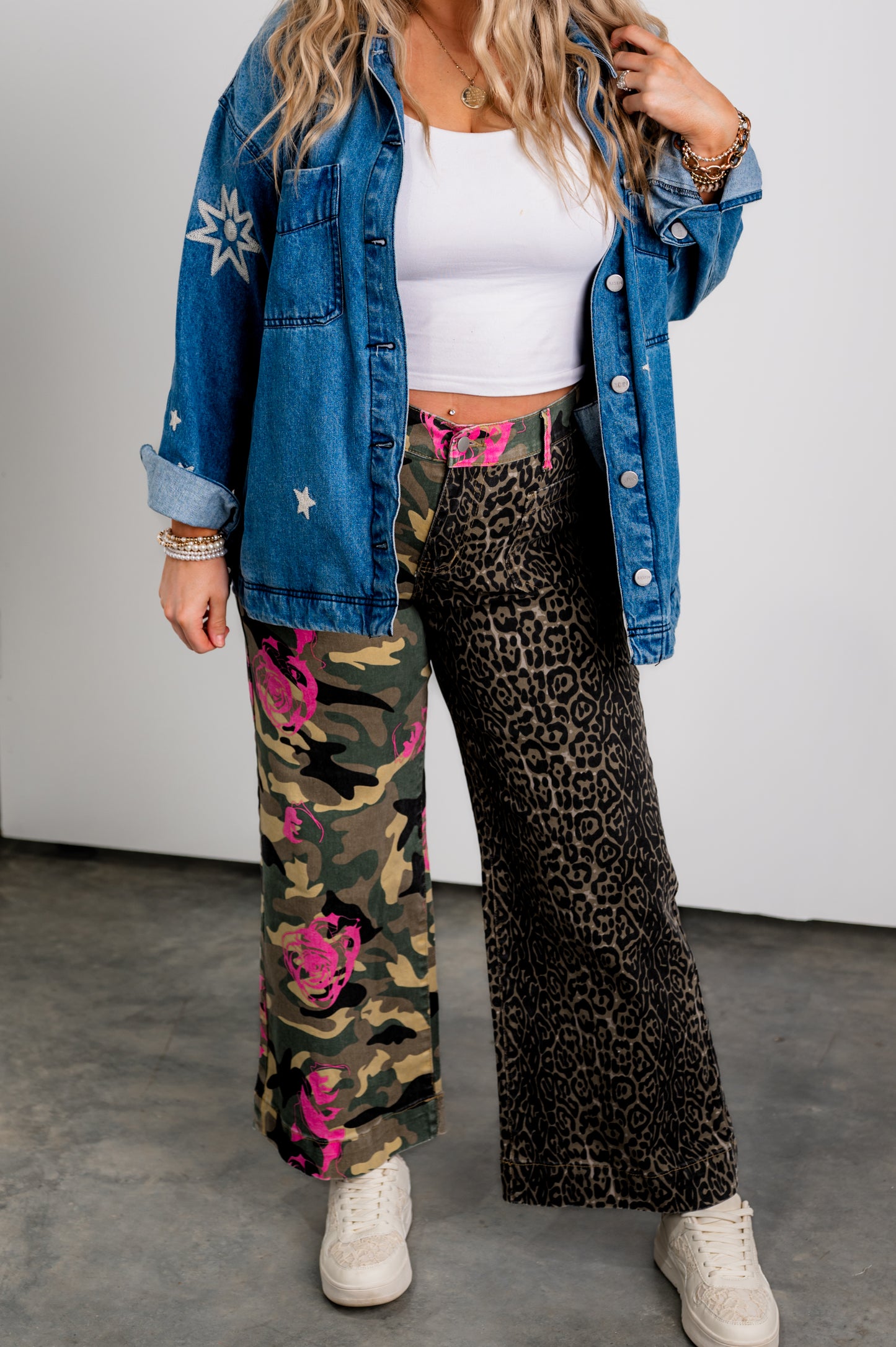 Freya Abstract Denim Jeans *Final Sale*