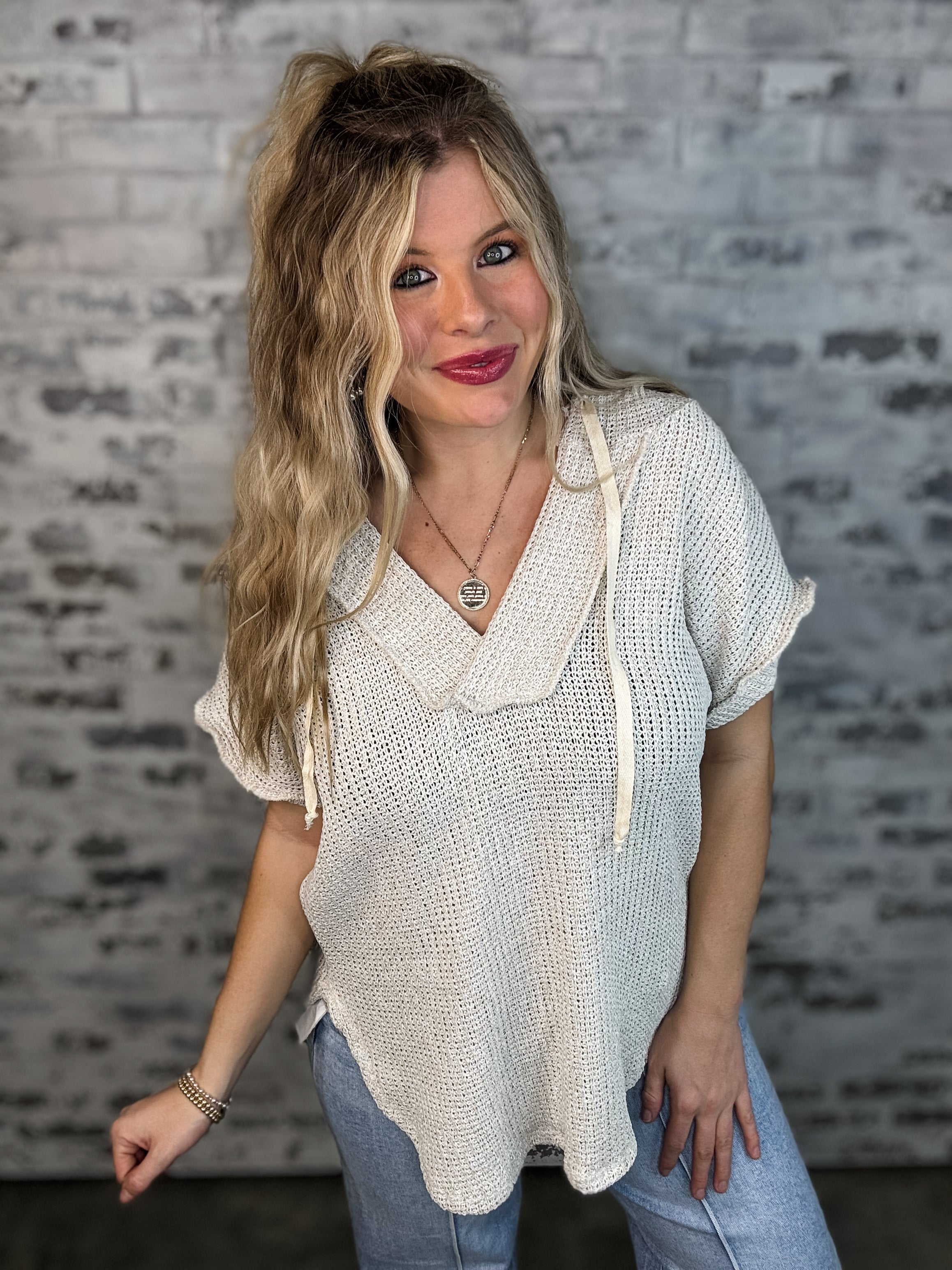 Serene Stitch Top
