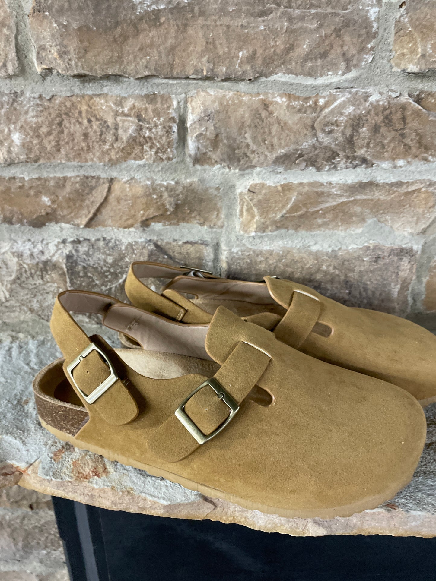 Kalina Clog - Tan FINAL SALE