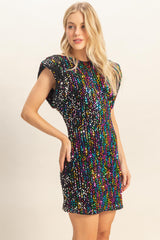 Nightfall Shine Mini Dress