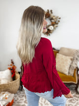 Ruffle & Ready Top FINAL SALE