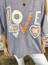Love Patch Graphic Tee
