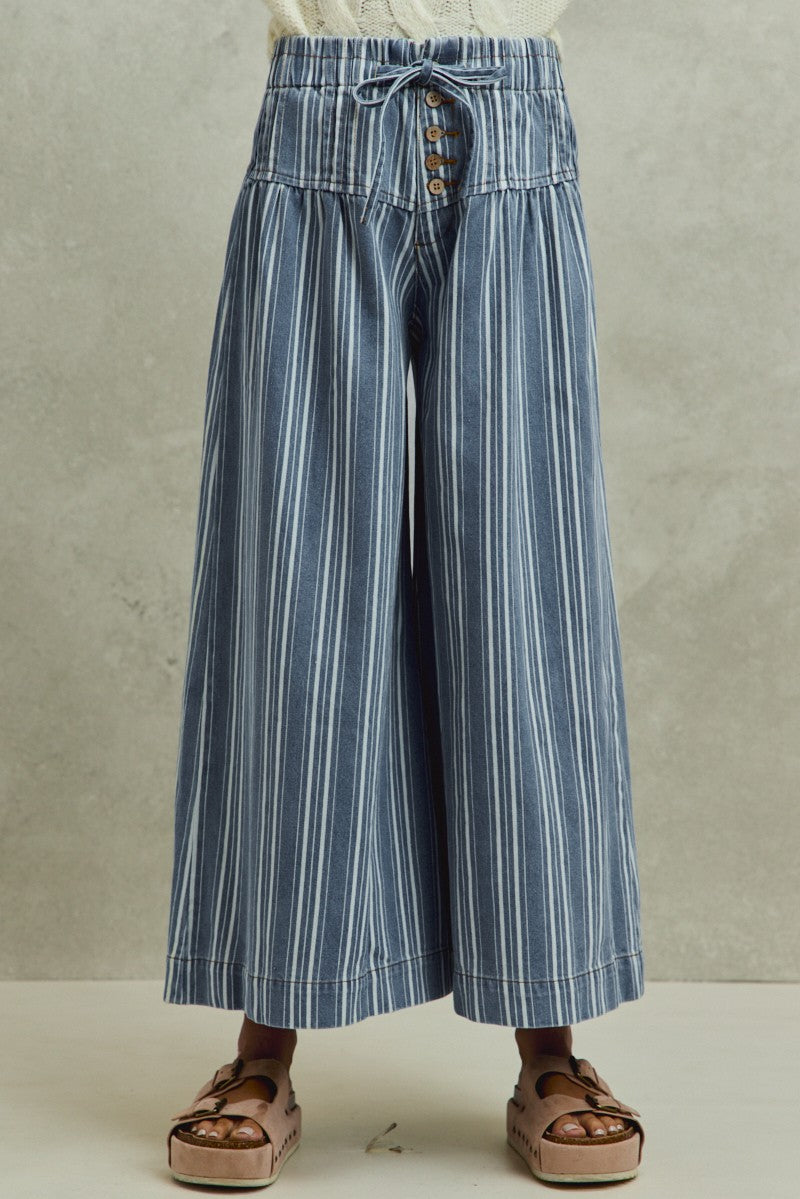 Seaside Stroll Wide Leg Pants - EOS Final Sale