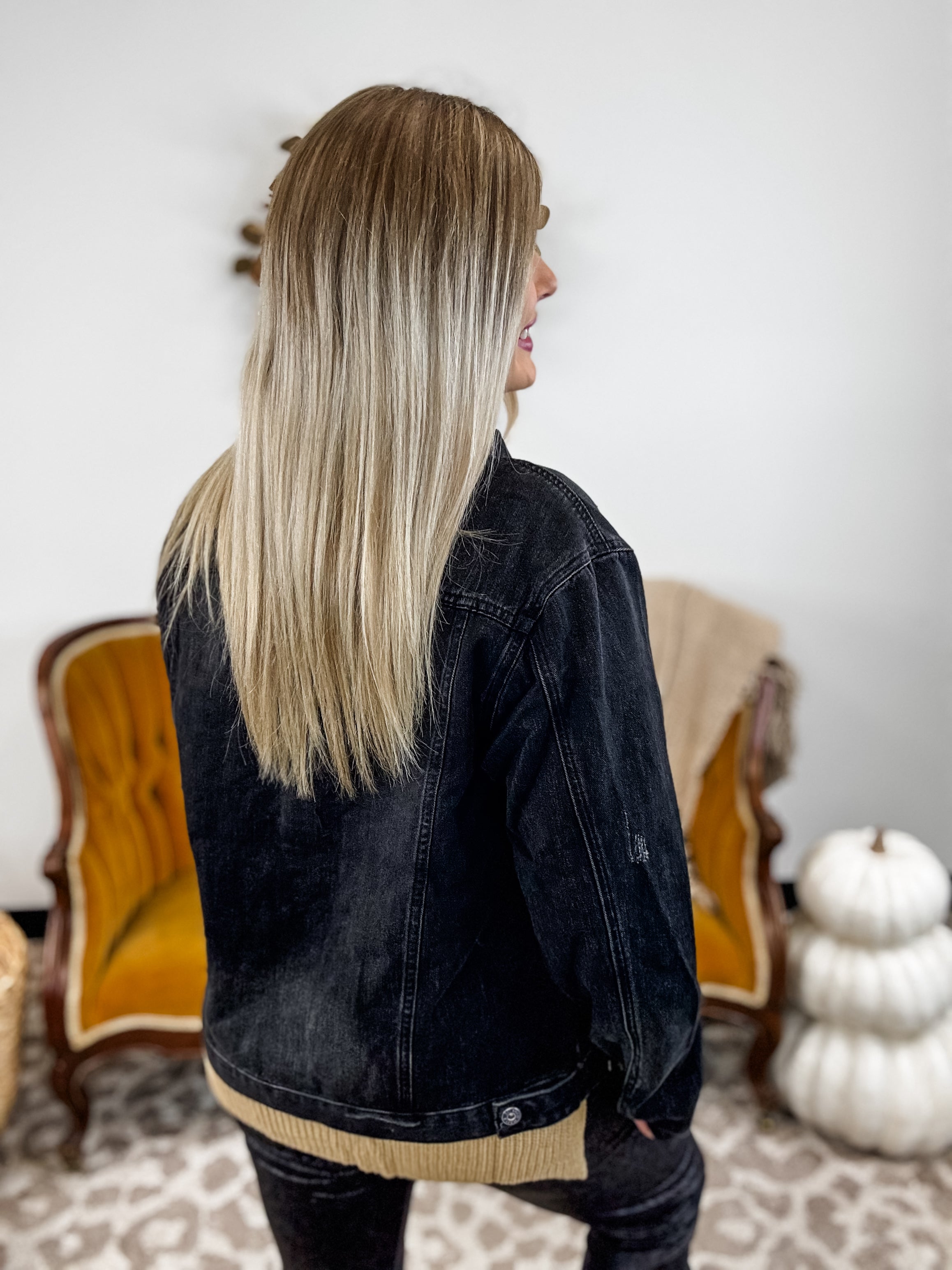 Retro Road Denim Jacket