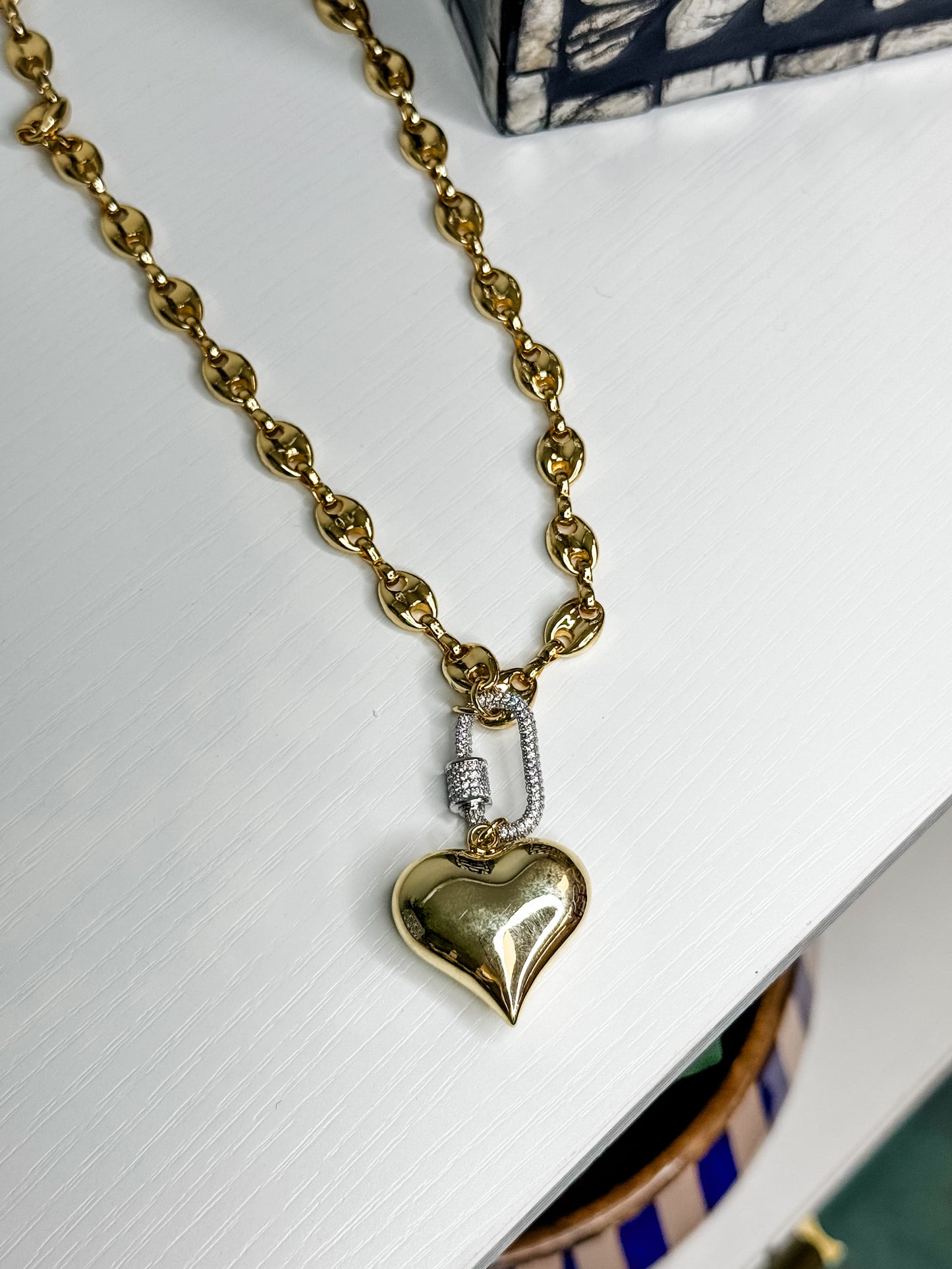 Double Trouble Gold Necklace