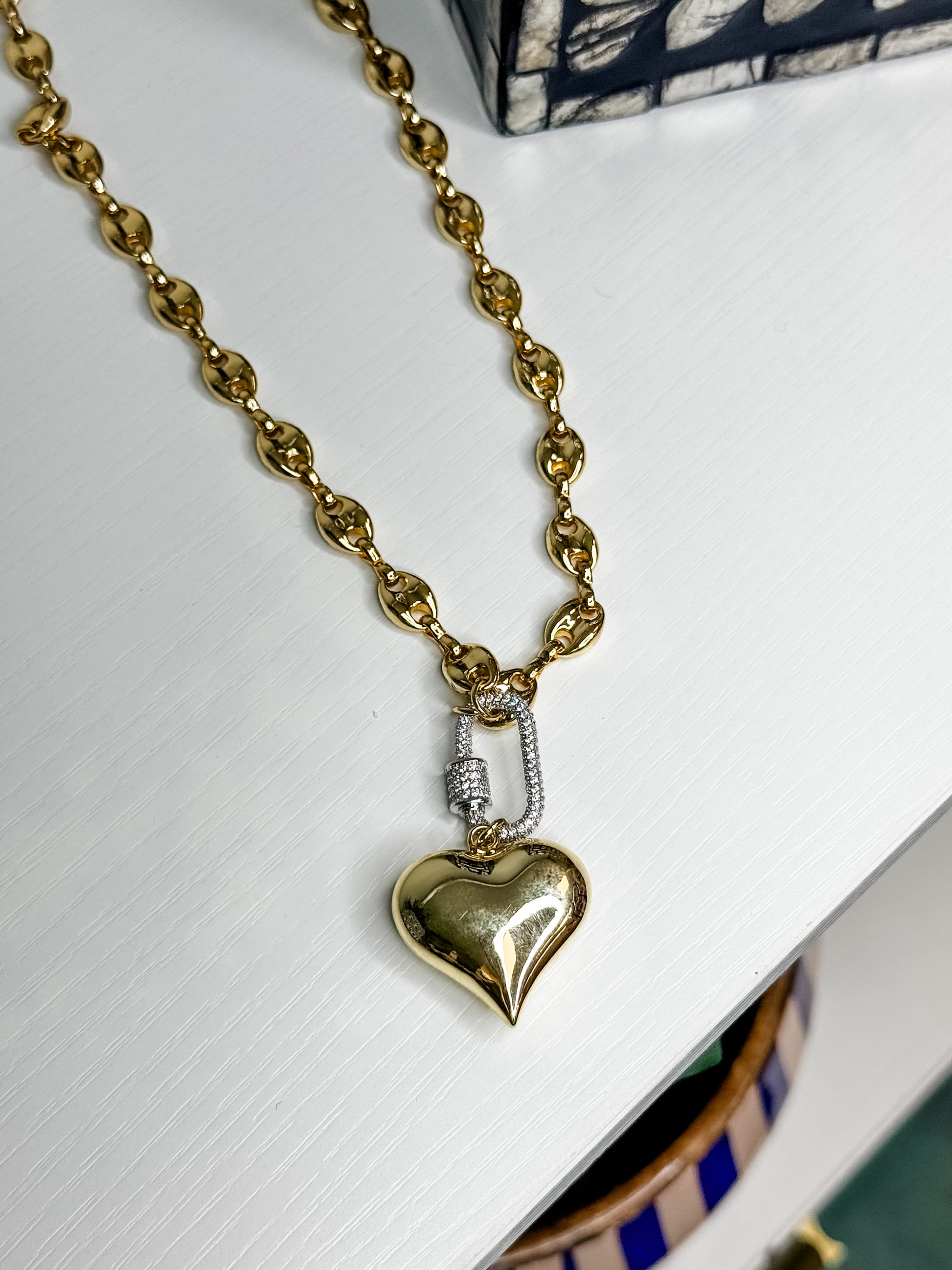 Double Trouble Gold Necklace