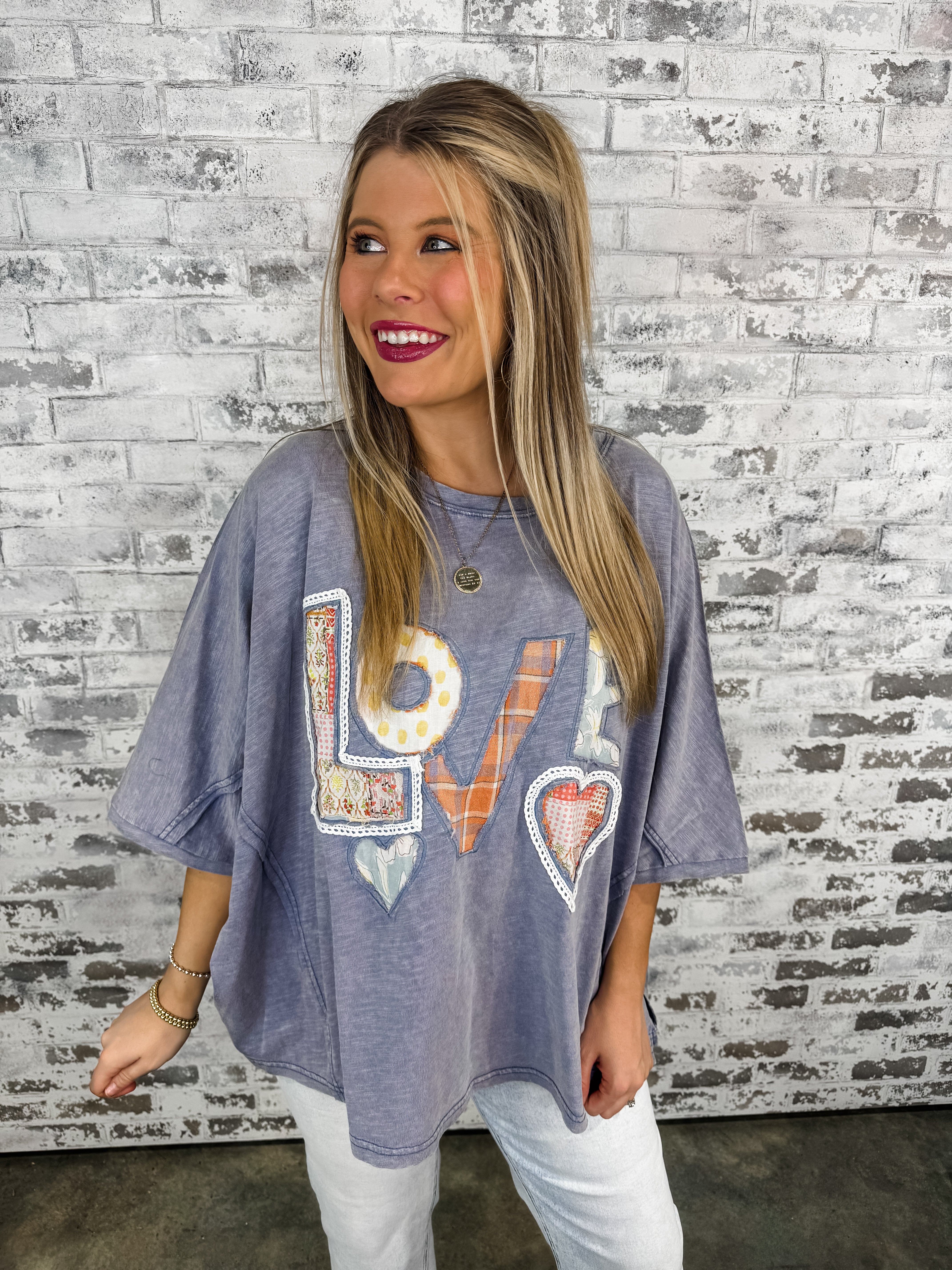 Love Patch Graphic Tee