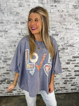 Love Patch Graphic Tee
