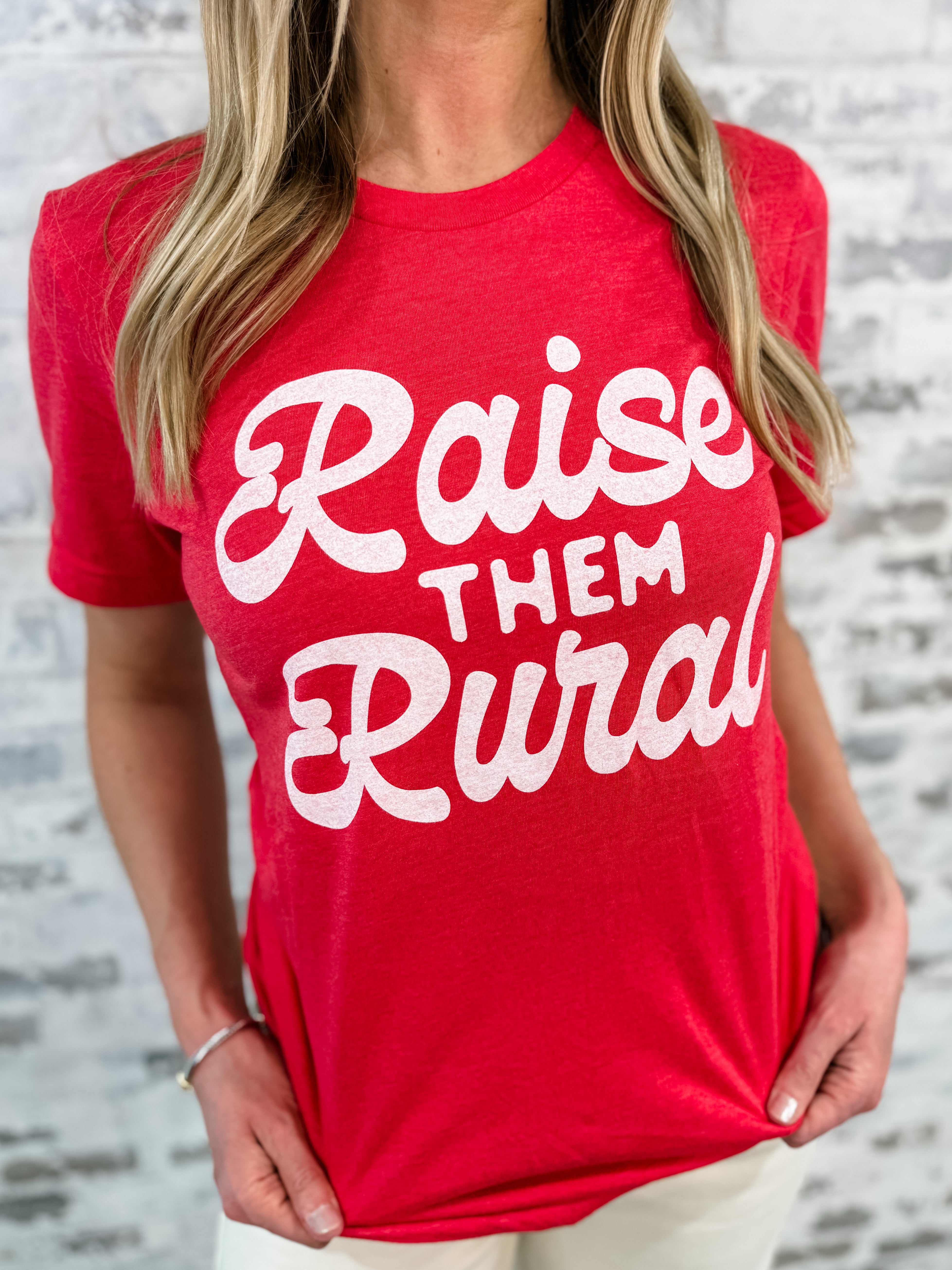Raise Them Rural Graphic Top