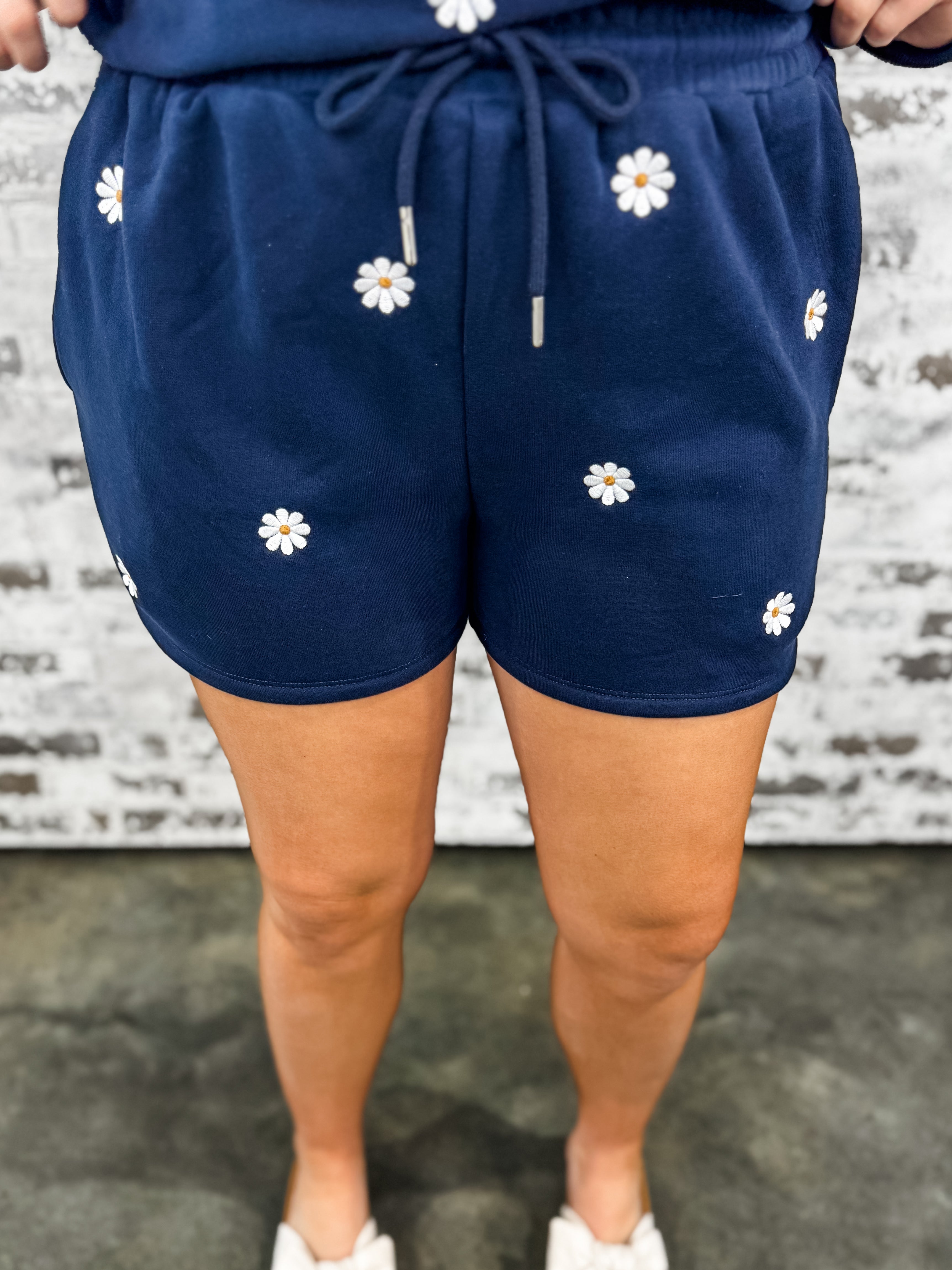 Sunny Daisy Sweatshorts
