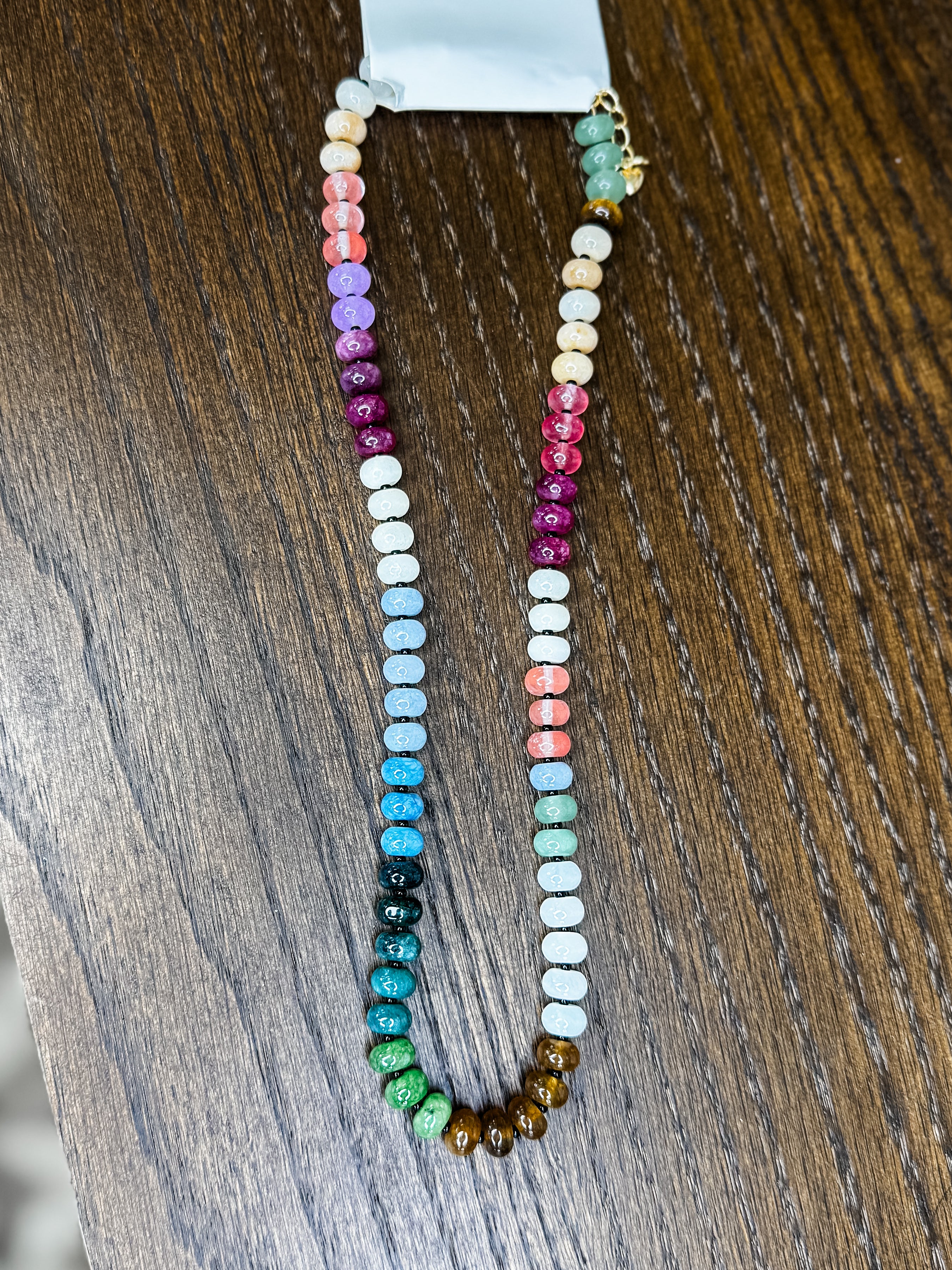 Agate Aura Necklace - Multi
