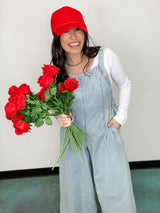 Sunny Days Denim Overalls