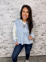 Spring Whisper Knit Top