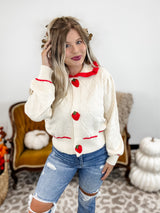 Strawberry Sailor Cardigan