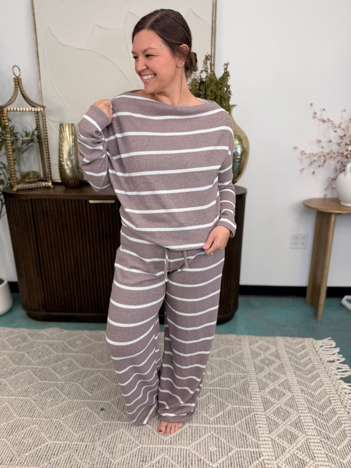 Striped Lounge Set