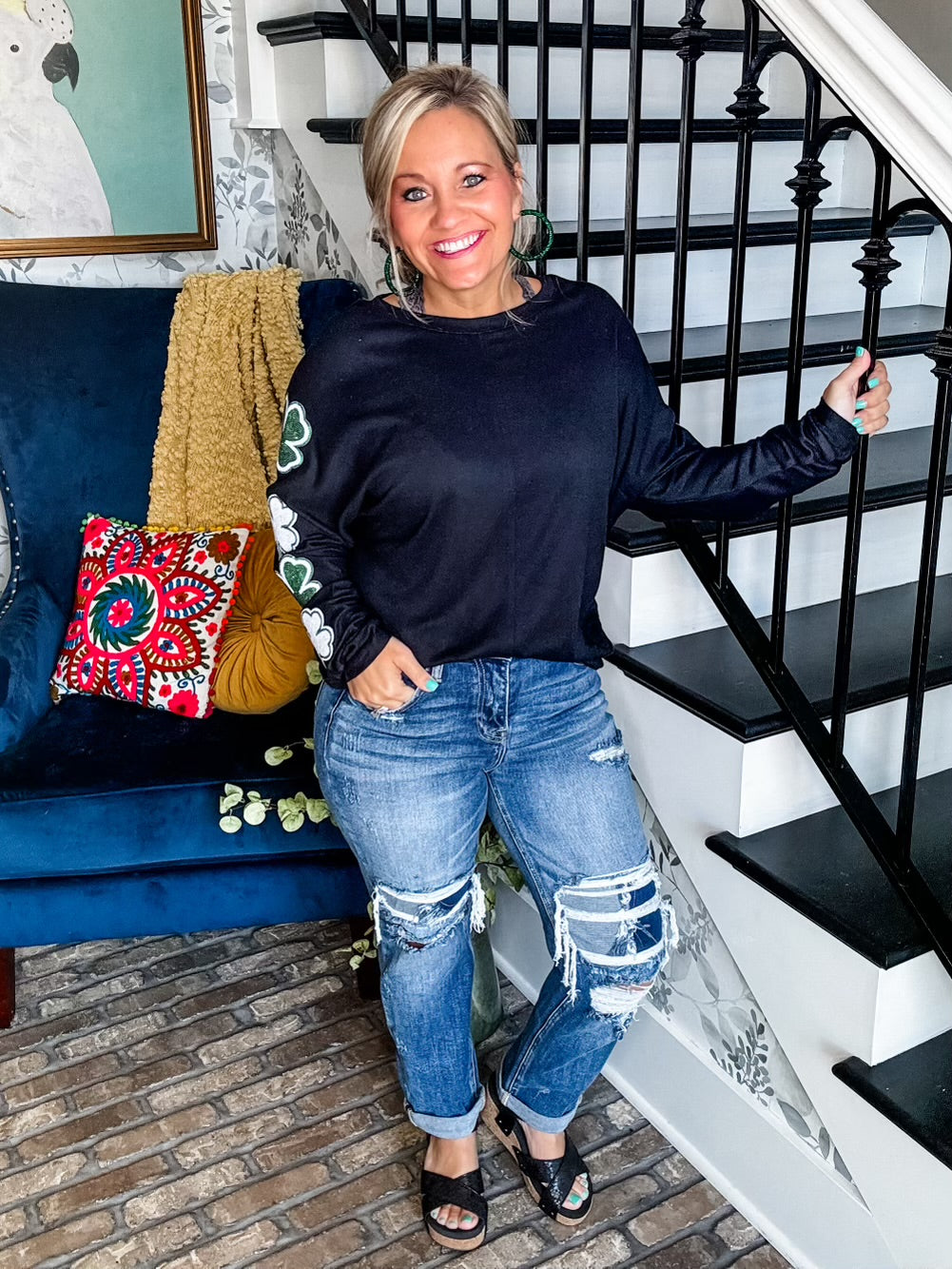 Aubrey Risen Jean SIDEWALK SALE 6-2024