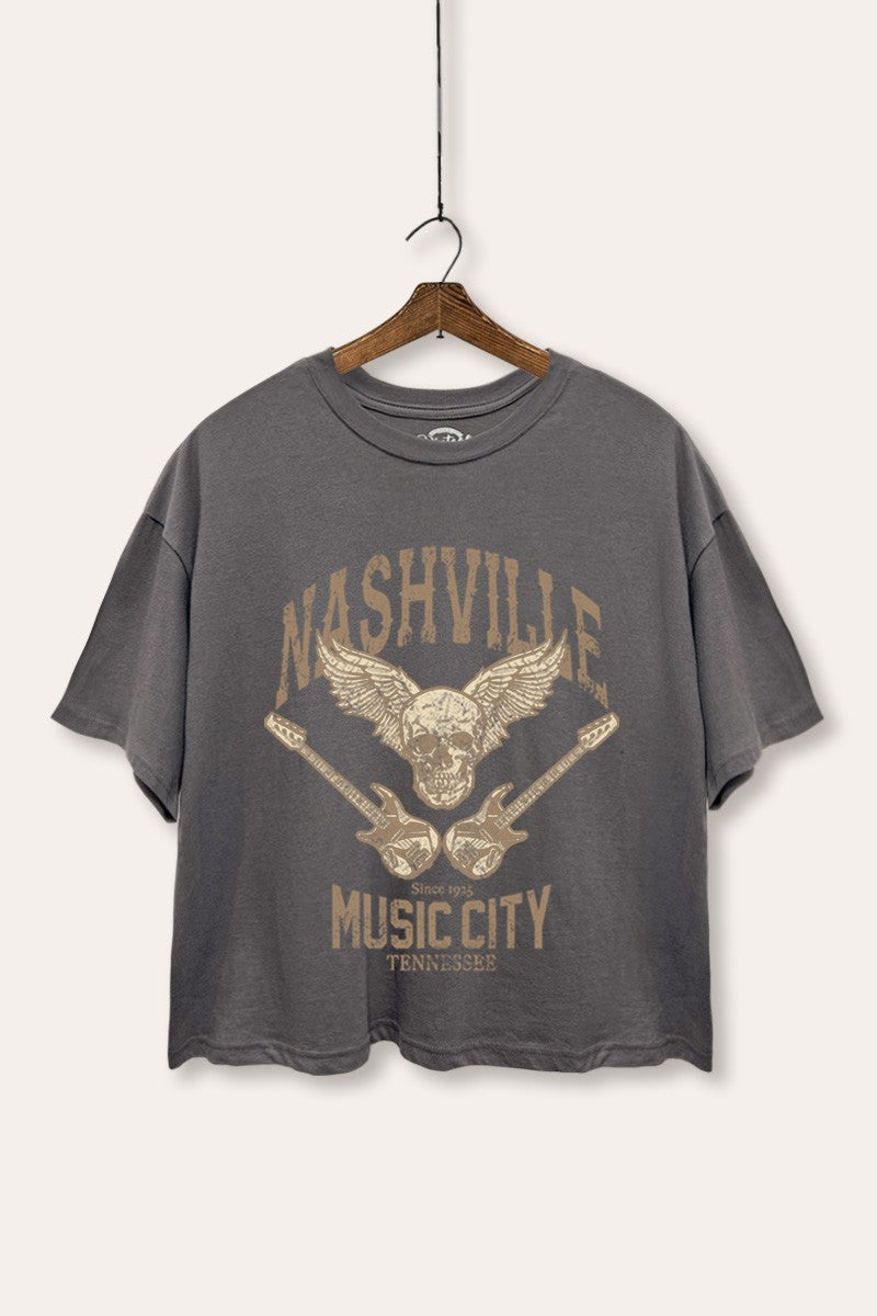 Nashville Music City Graphic Top