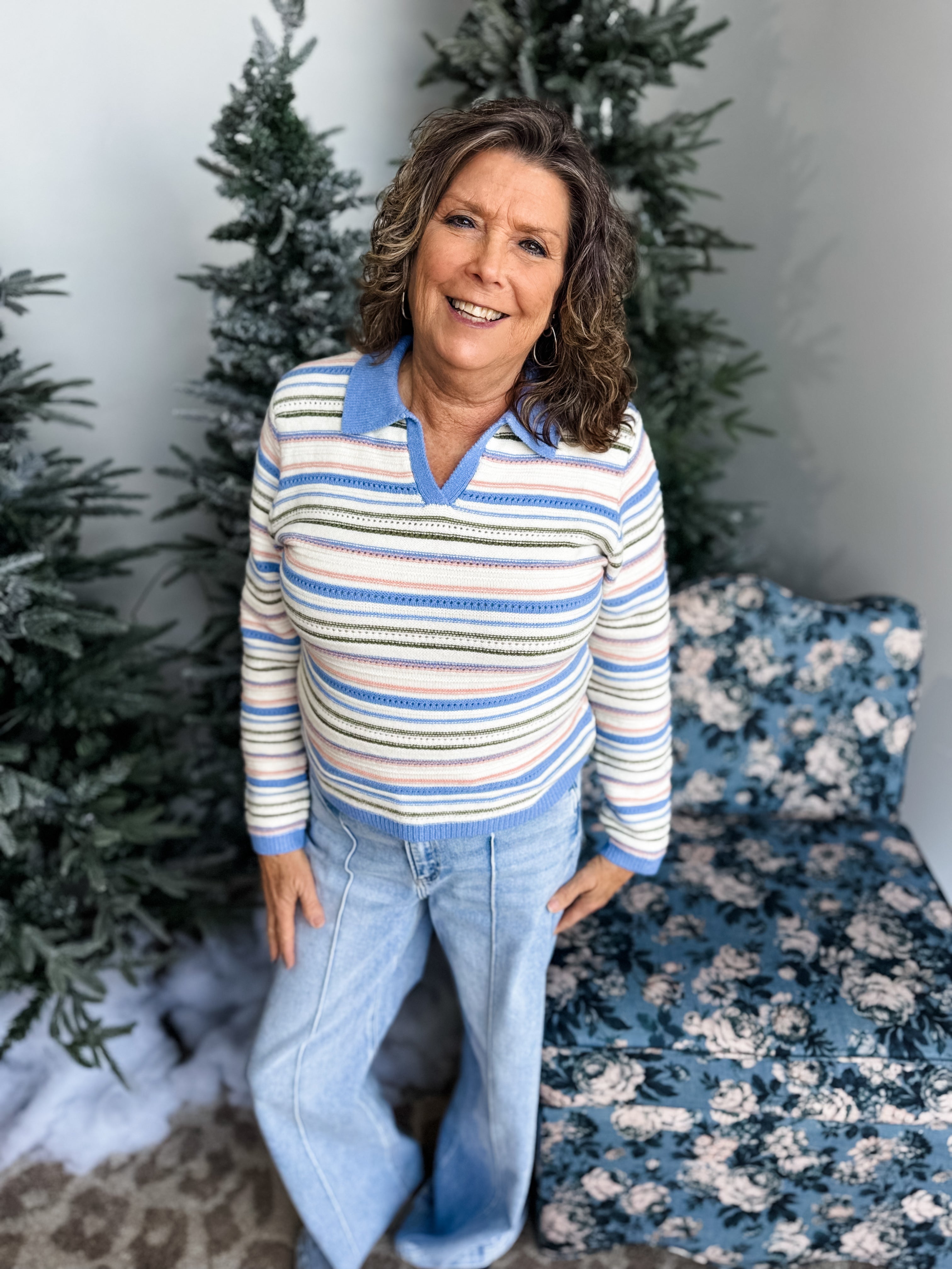 Multicolor Horizon Sweater