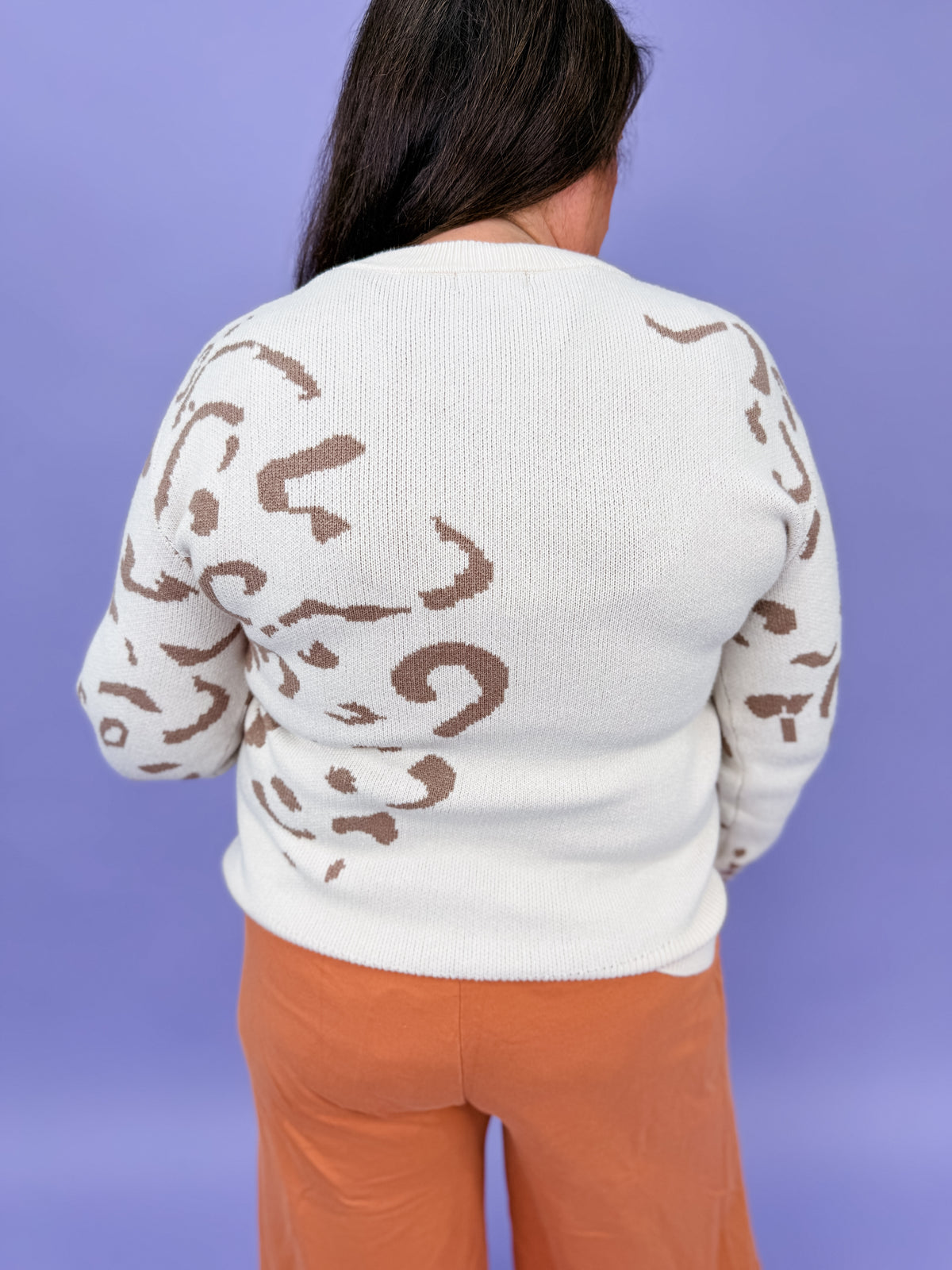 Wildly Neutral Leopard Sweater
