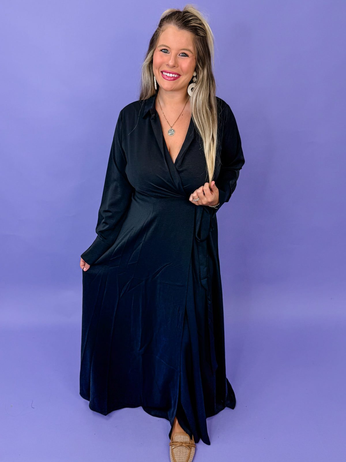 Wrapped in Elegance Maxi Dress