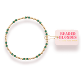 Beaded Blondes Kelly Green Hazel Bracelet - Petite