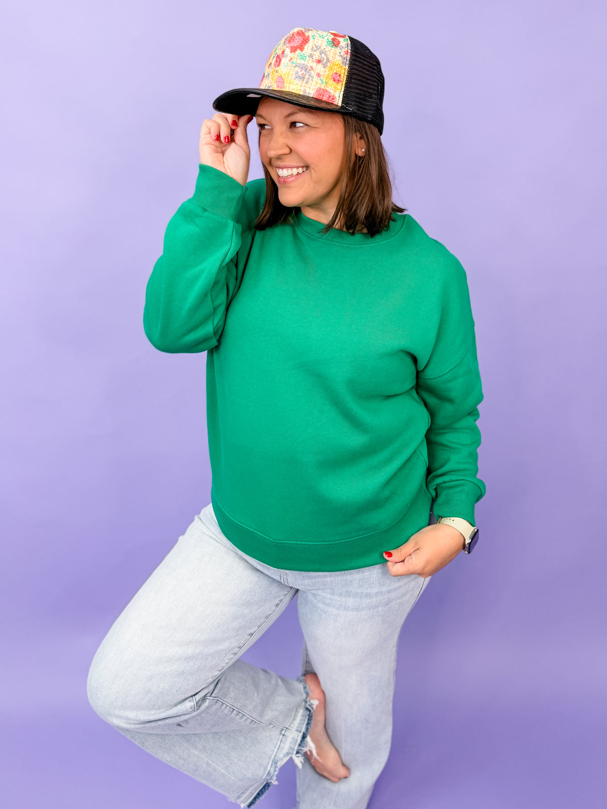Cozy on Repeat Fleece Sweatshirt