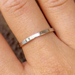Nash: AJ Staple Ring - Silver *Final Sale*