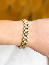 Halo Beam Bracelet - Gold