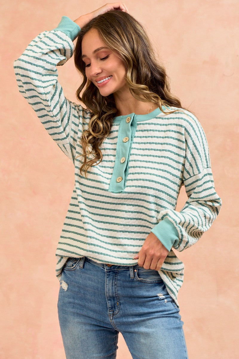 Seaside Stripes Top