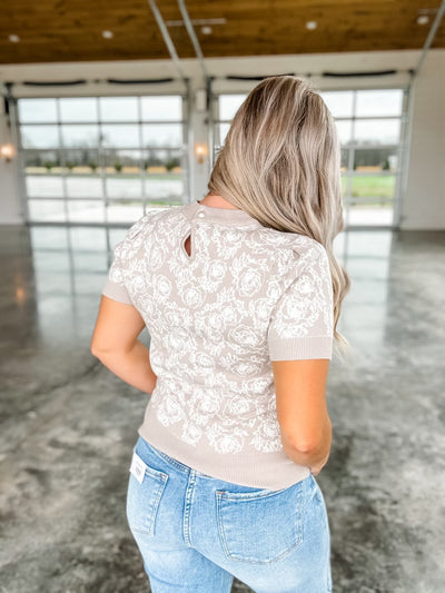 Summer Days Top- Taupe