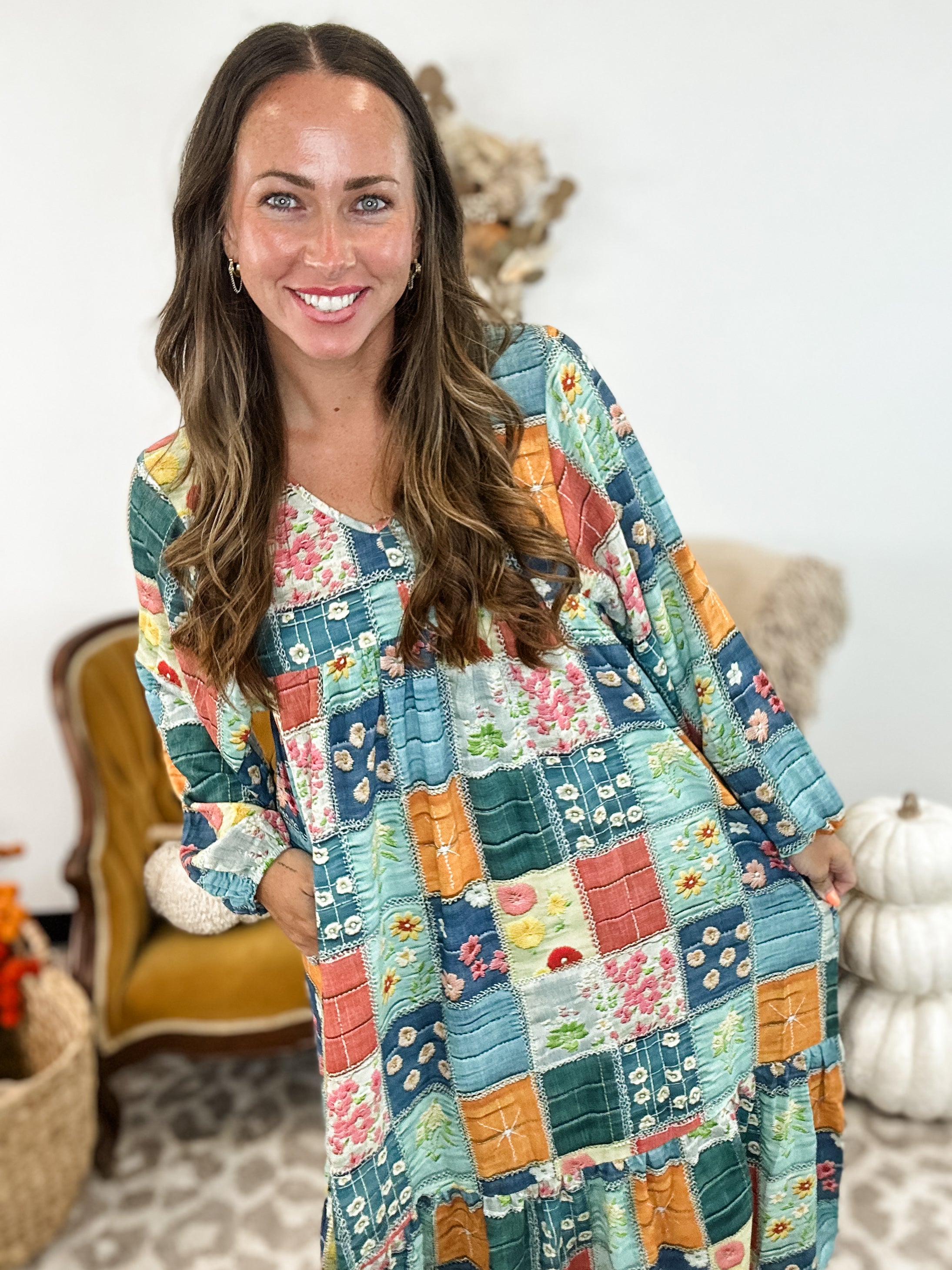 Pretty In Pattern Dress