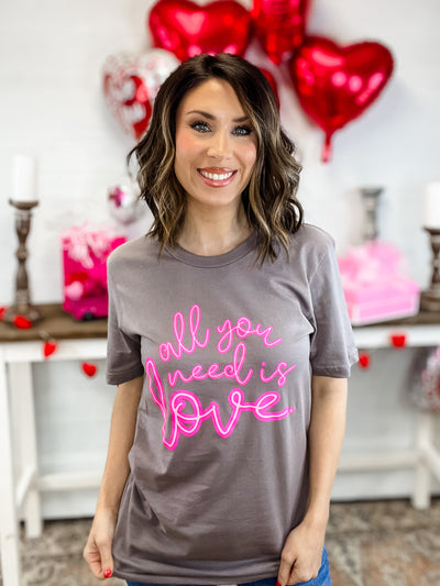 All You Need Is Love Graphic Tee FINAL SALE