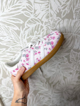 Espresso Petal Path Sneakers
