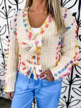 Rainbow Sprinkle Cardigan