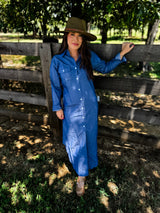 Classic Ease Dress - Blue