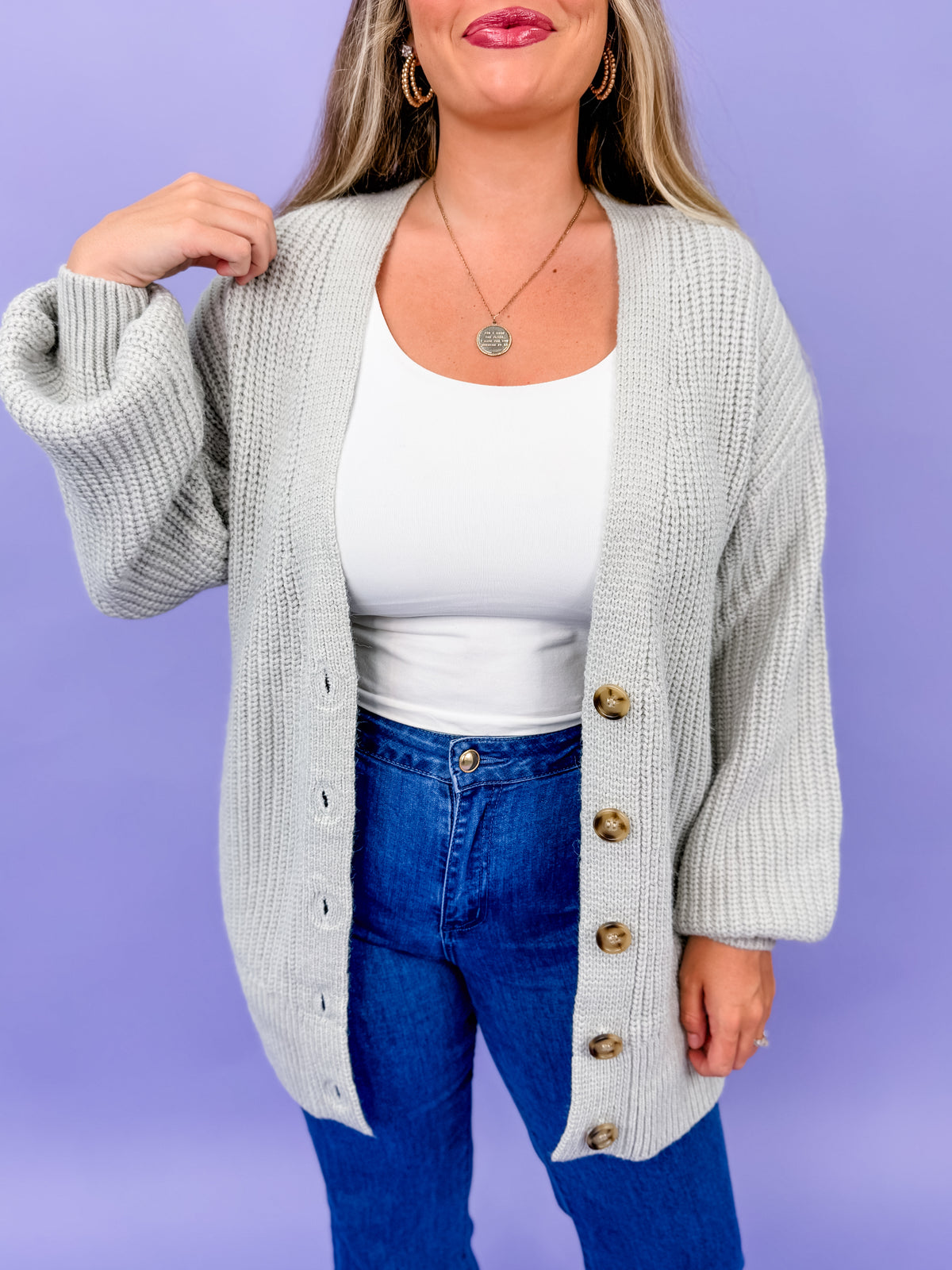 Timeless Threads Knit Cardigan