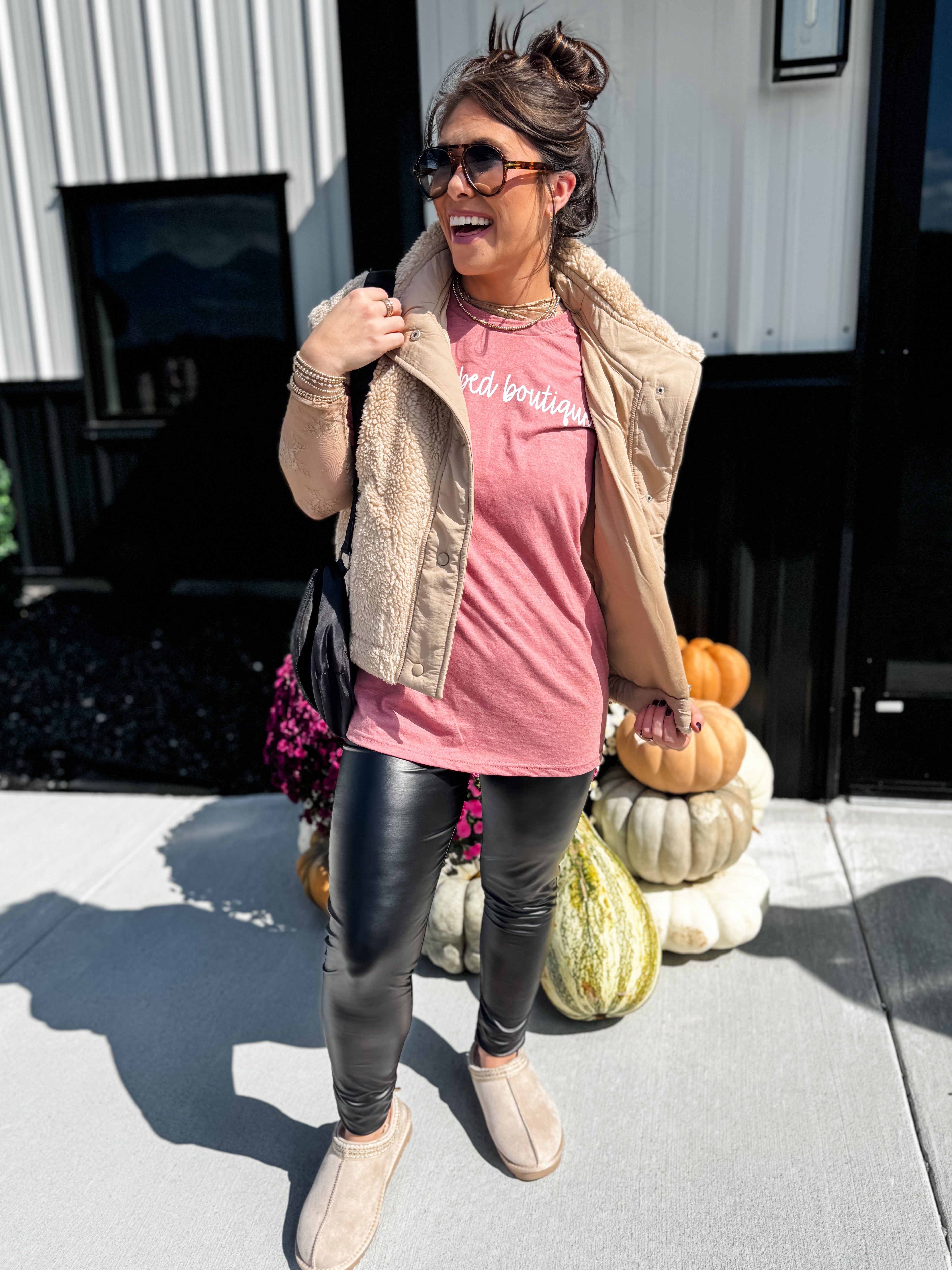 Re-Fabbed Boutique Logo Graphic Tee -DOORBUSTER